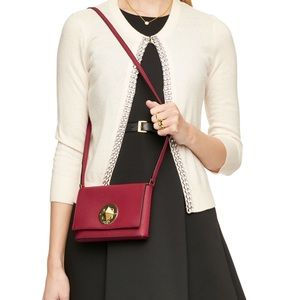 Kate Spade Newbury Lane Crossbody Bag in Red